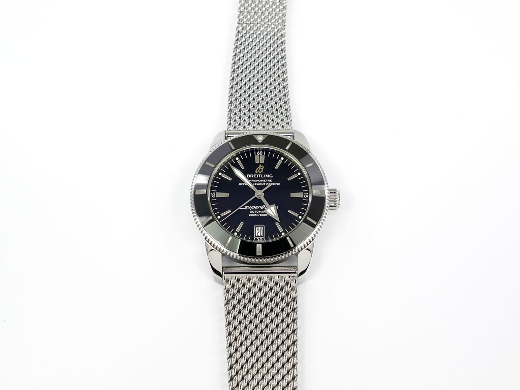 Breitling Superocean Héritage II 42 Black AB2010 ceramic bezel