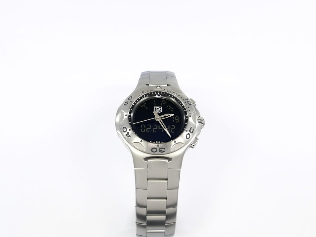 TAG Heuer Kirium F1 Black Dial CL111A.BA0700 rotating stainless steel bezel