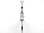 Gucci 1500 L Pink Mother of Pearl Dial all stainless steel