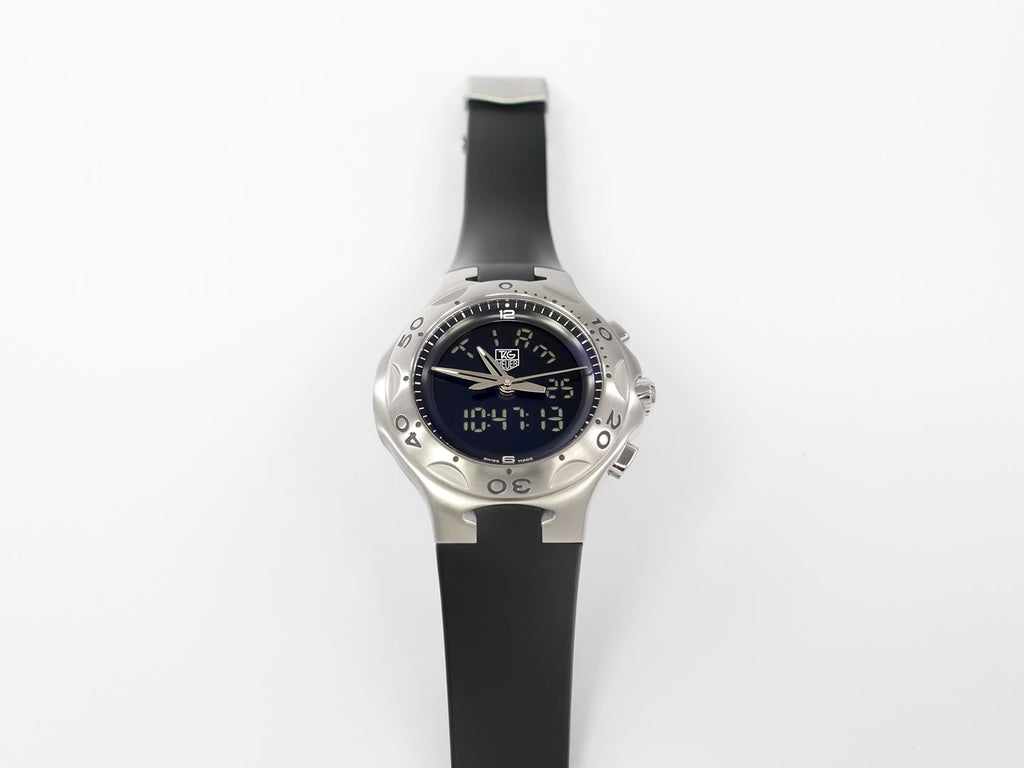 TAG Heuer Kirium F1 Black Dial CL111A.FT6000 rotating stainless steel bezel