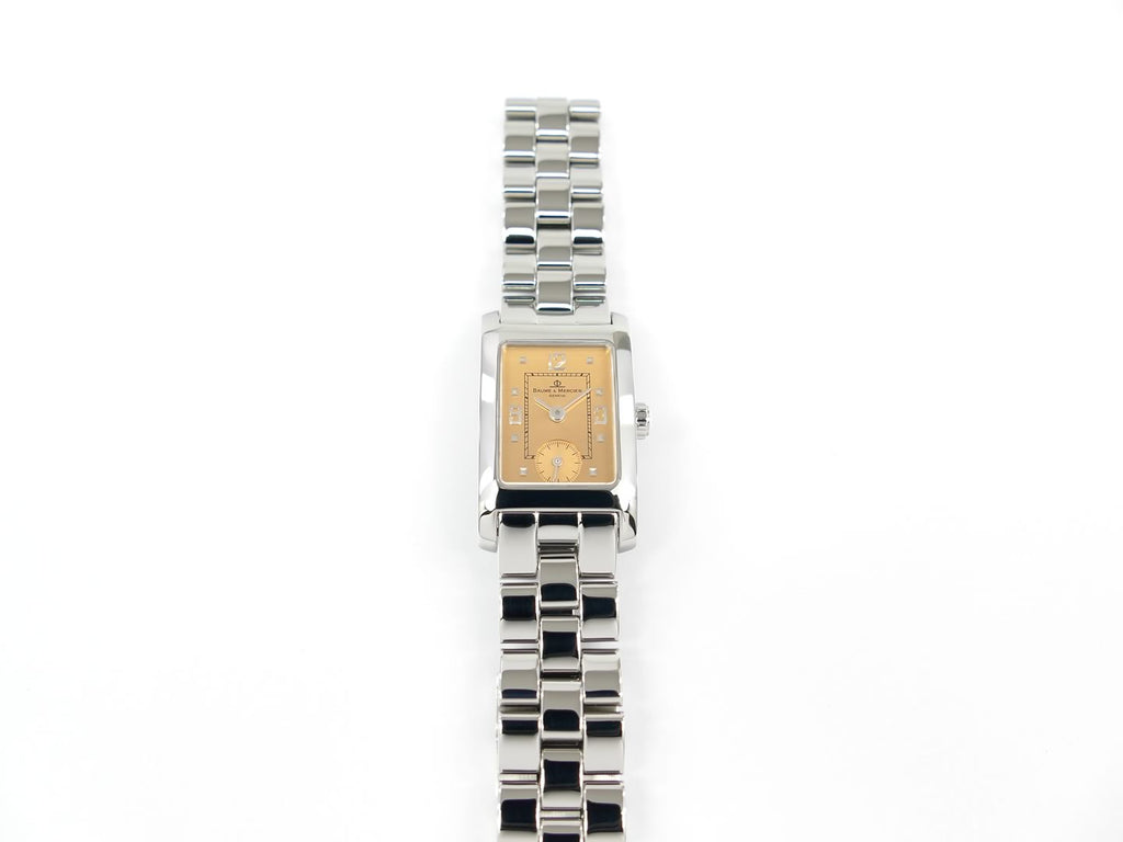 Baume & Mercier Hampton Copper Dial MV045139 rectangular case