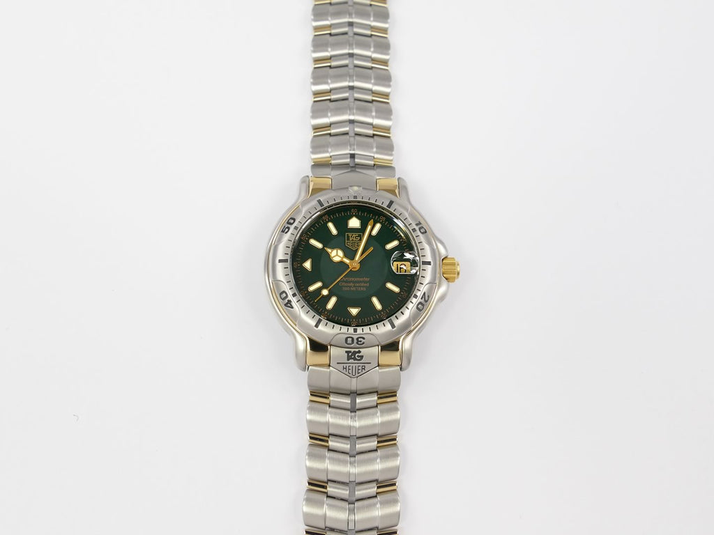 TAG Heuer 6000 Chronometer WH5151-K1 Racing Green with rotating bezel
