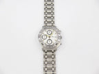 Baume et Mercier Richemont White Chronograph tachymeter bezel