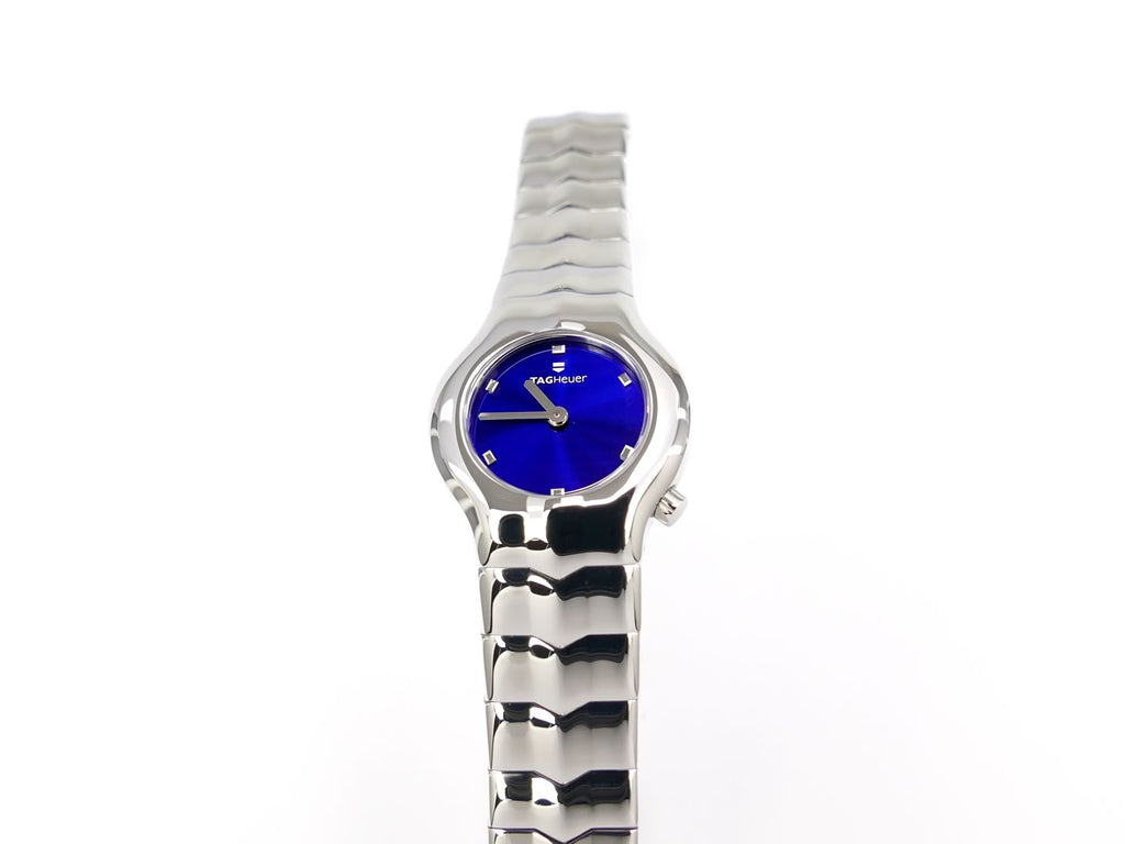 TAG Heuer Alter Ego Blue Dial WAA1410.BA0760 all polished stainless steel