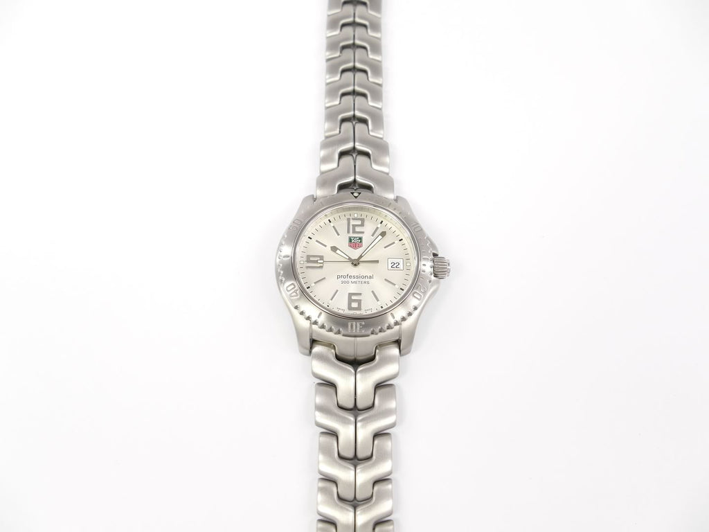 TAG Heuer Link Silver WT1112.BA0550 rotating diver's bezel