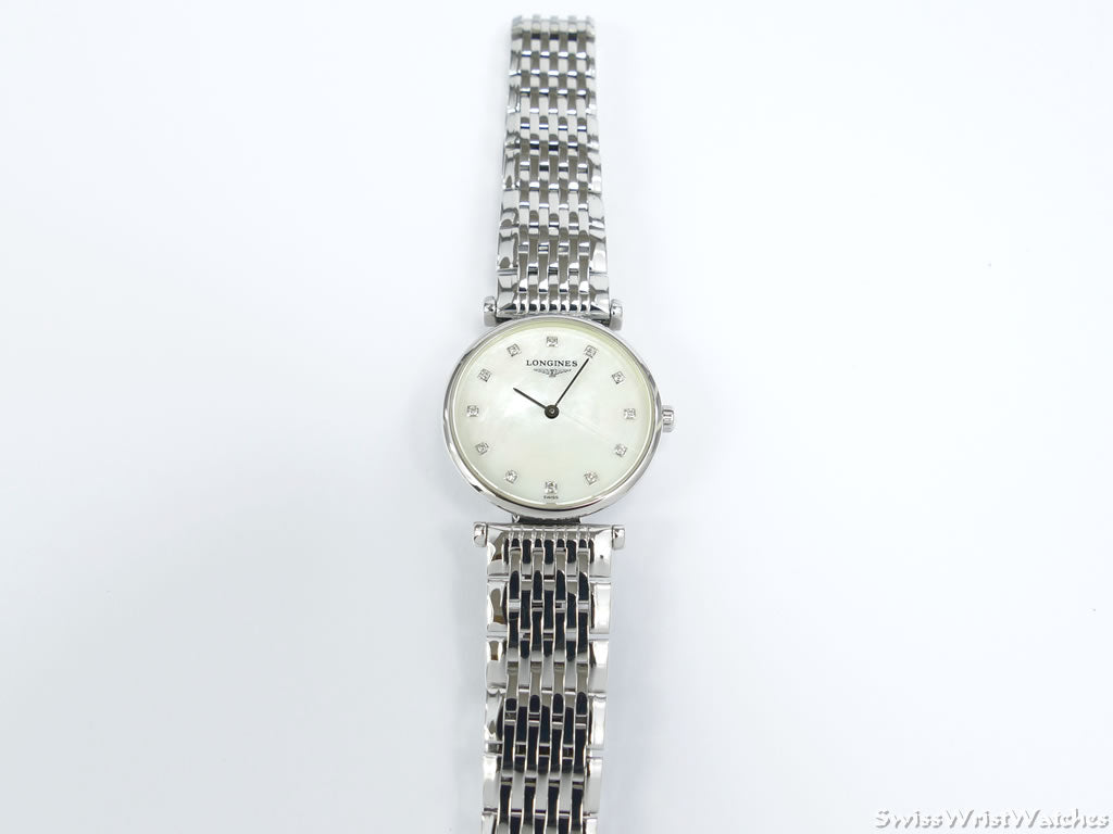 Longines La Grande Classique White Diamond Set Mother of Pearl L4.209.4.87.6