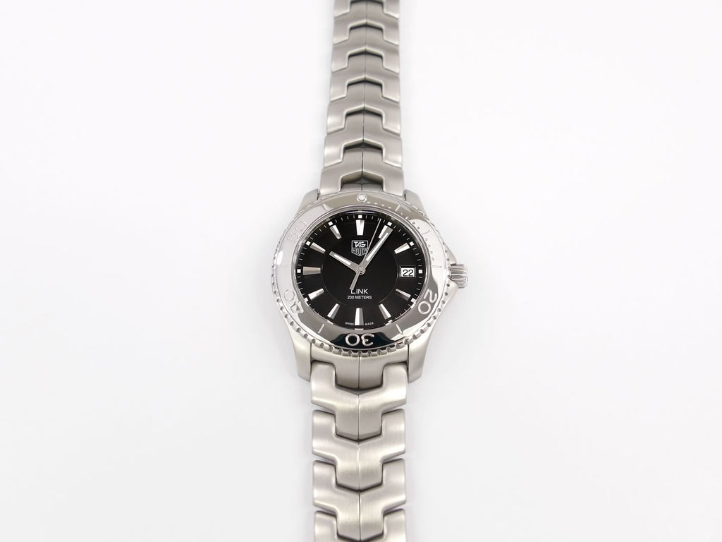 TAG Heuer Link Black WJ1110.BA0570 rotating diver's bezel