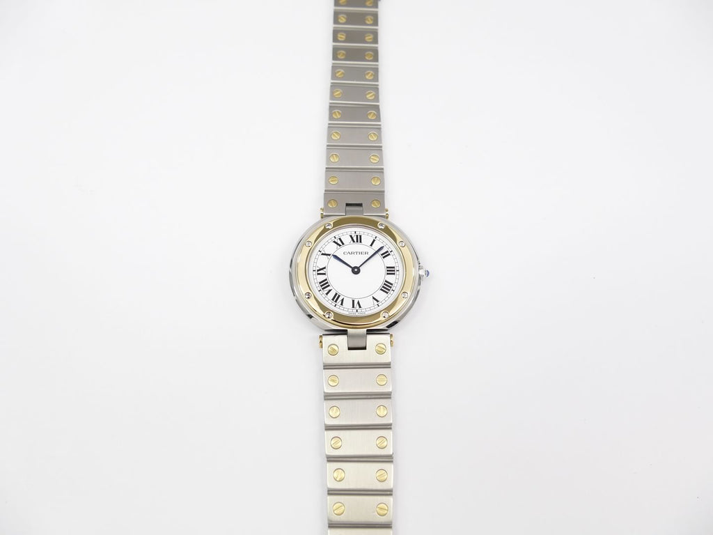 Cartier Ronde Solo White with Roman Numerals