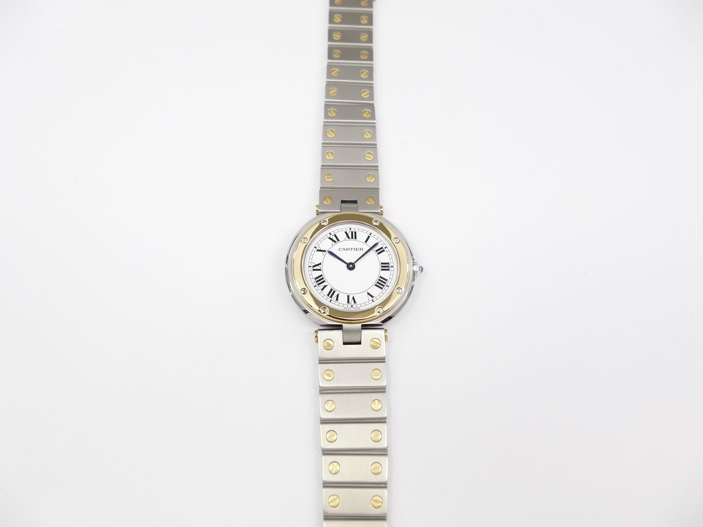Cartier Ronde Solo White with Roman Numerals