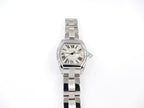 Cartier Roadster 2510 Silver barrel / tonneau shape case