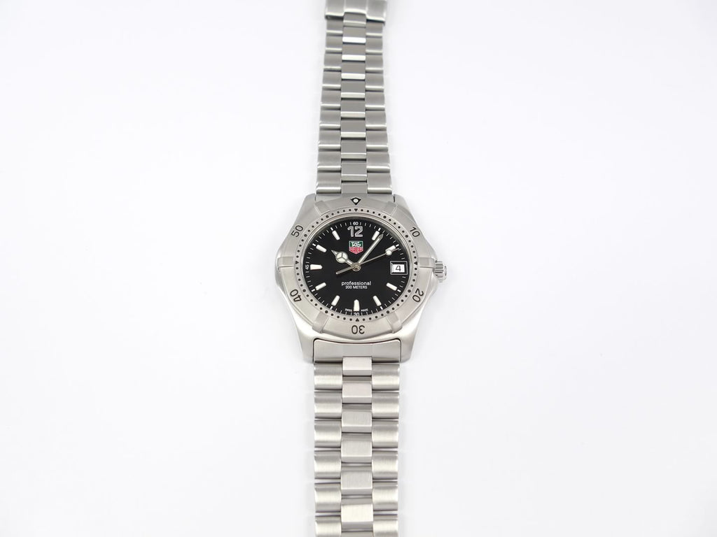 TAG Heuer 2000 Classic Black Dial WK1110.BA0317 rotating bezel