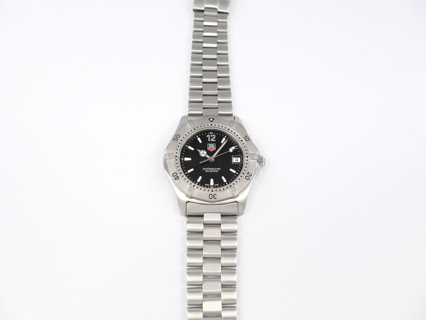 TAG Heuer 2000 Classic Black Dial WK1110.BA0317 rotating bezel