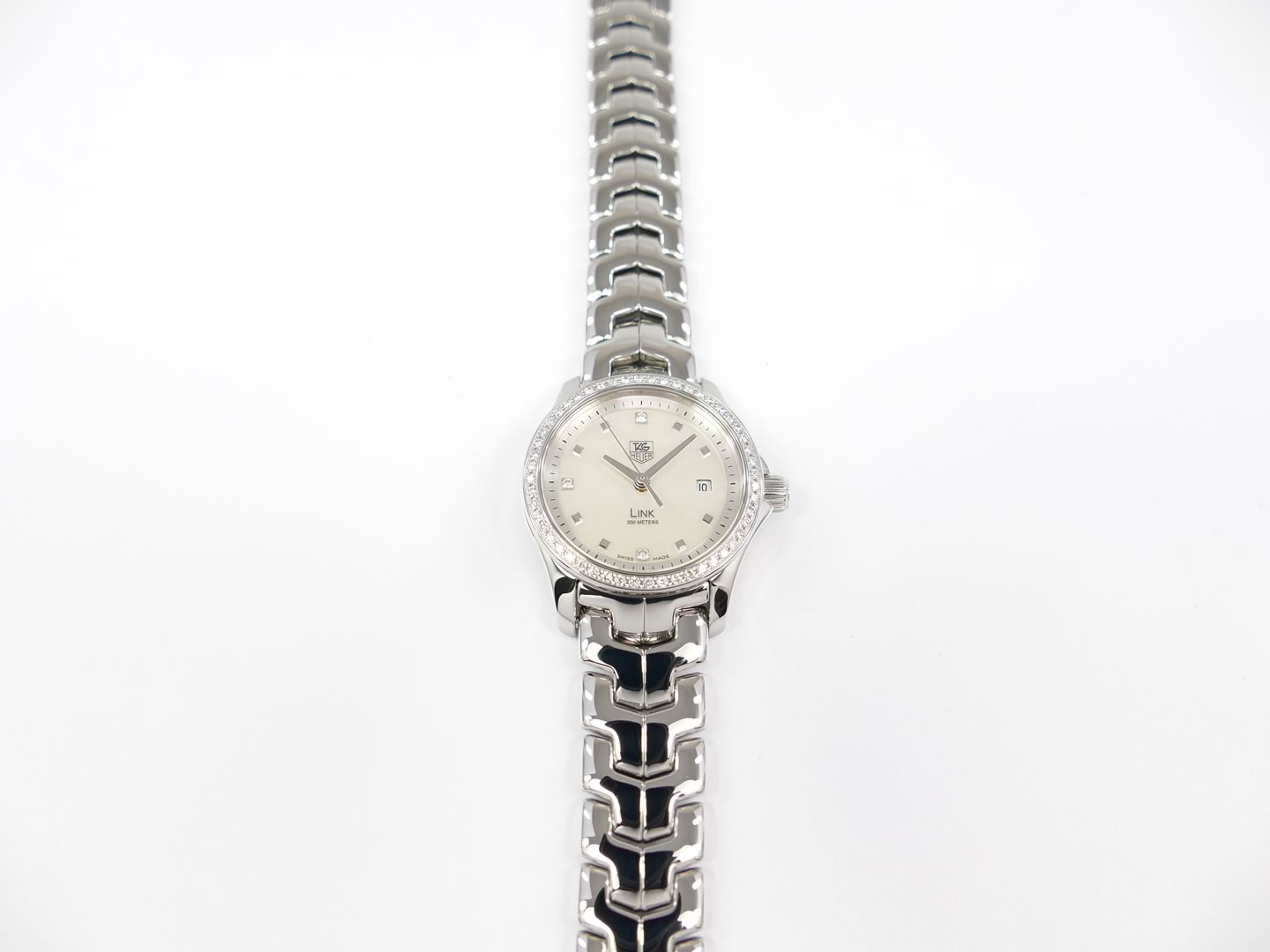 TAG Heuer Link WJF1318.BA0572 diamond dot markers