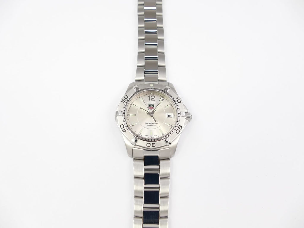TAG Heuer Aquaracer Silver WAF1112.BA0801 date