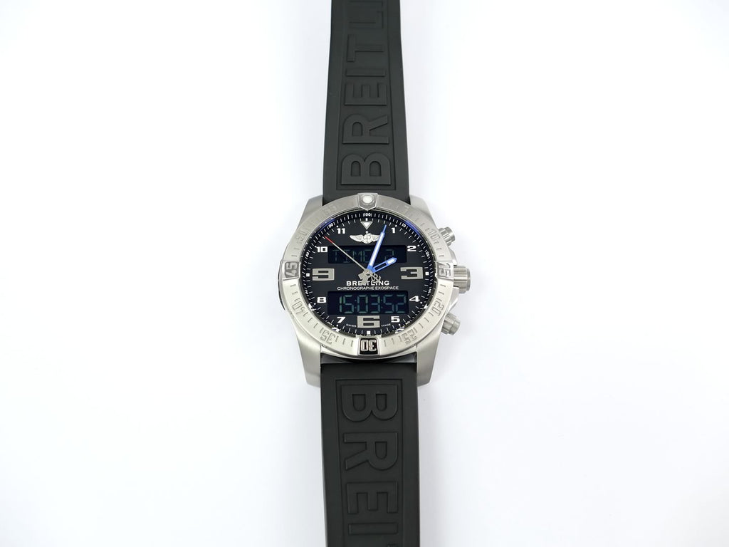 Breitling Exospace B55 rotating titanium bezel
