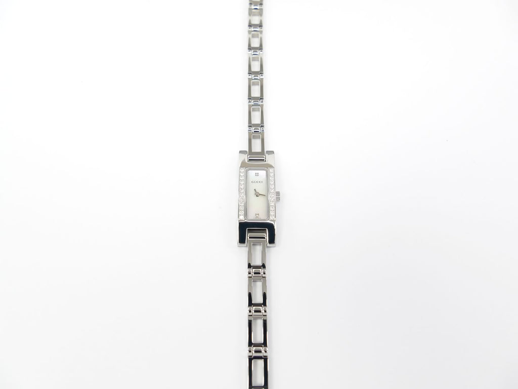 Gucci 3900L rectangular case with 26 Diamonds