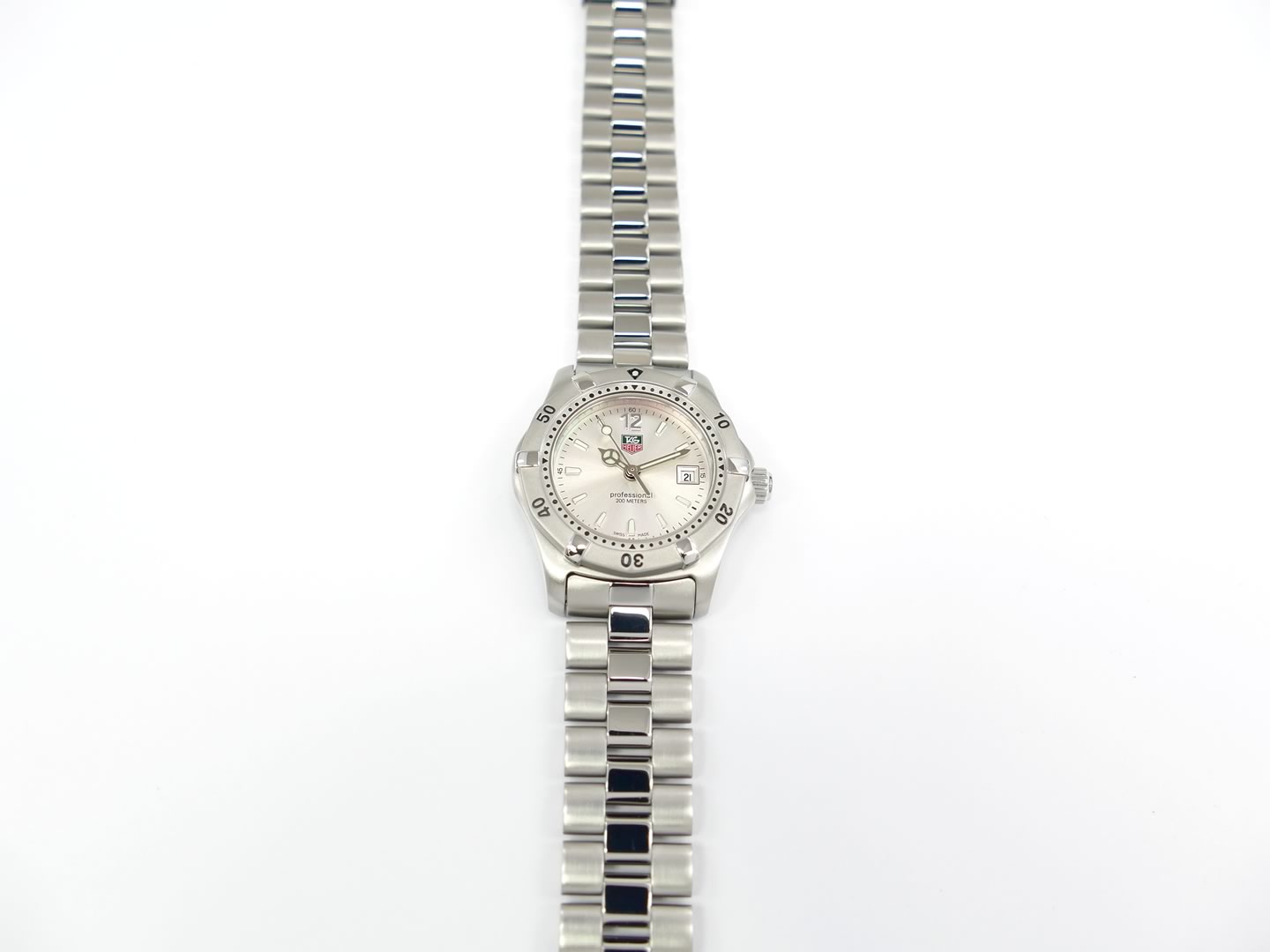 TAG Heuer 2000 Classic Silver Dial WK1312.BA0313 with rotating bezel