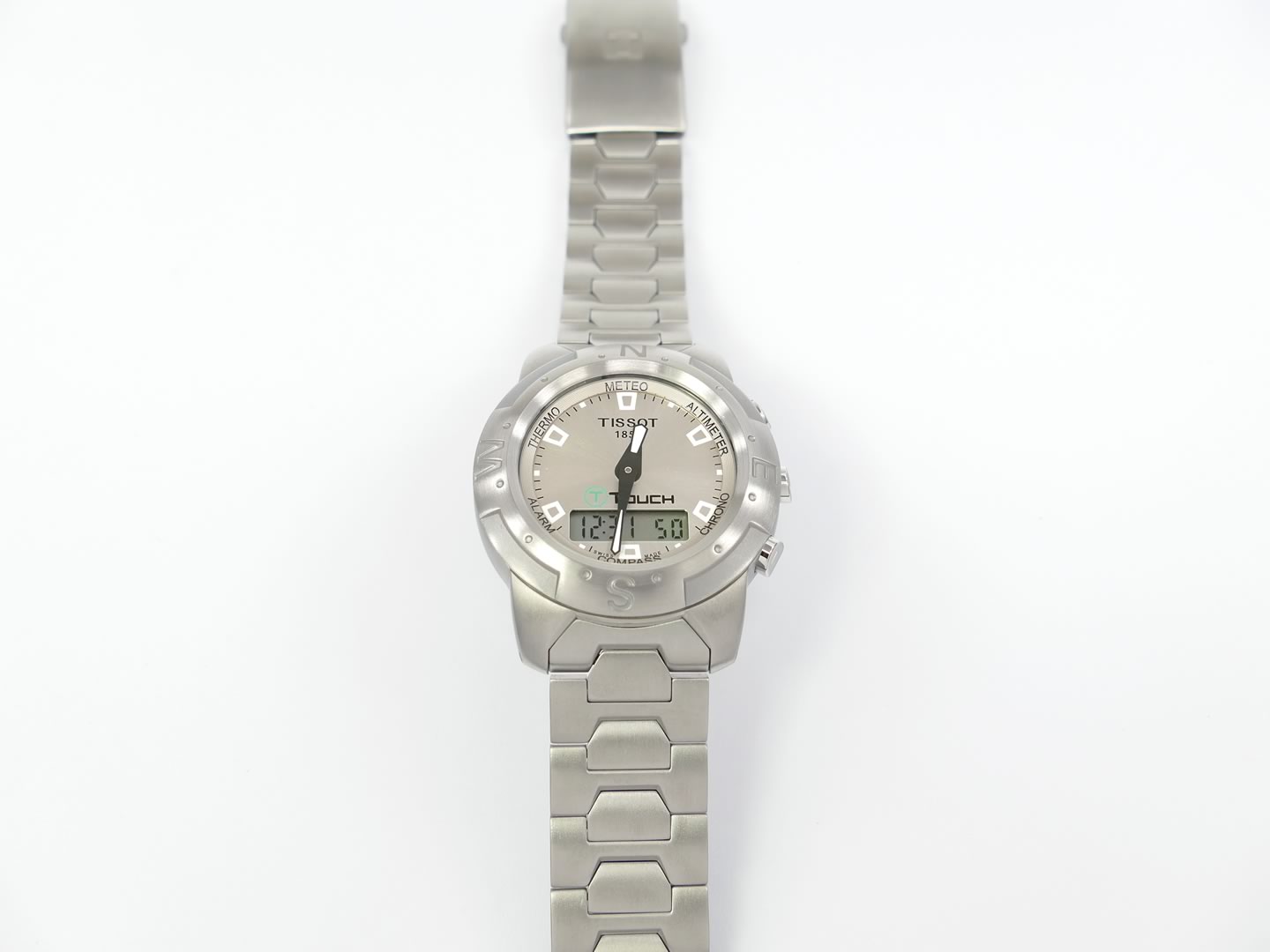 Tissot T-Touch Silver Dial with touch screen