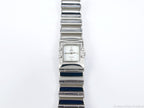 Omega Constellation Quadra White 1528.76.00 front view with diamonds