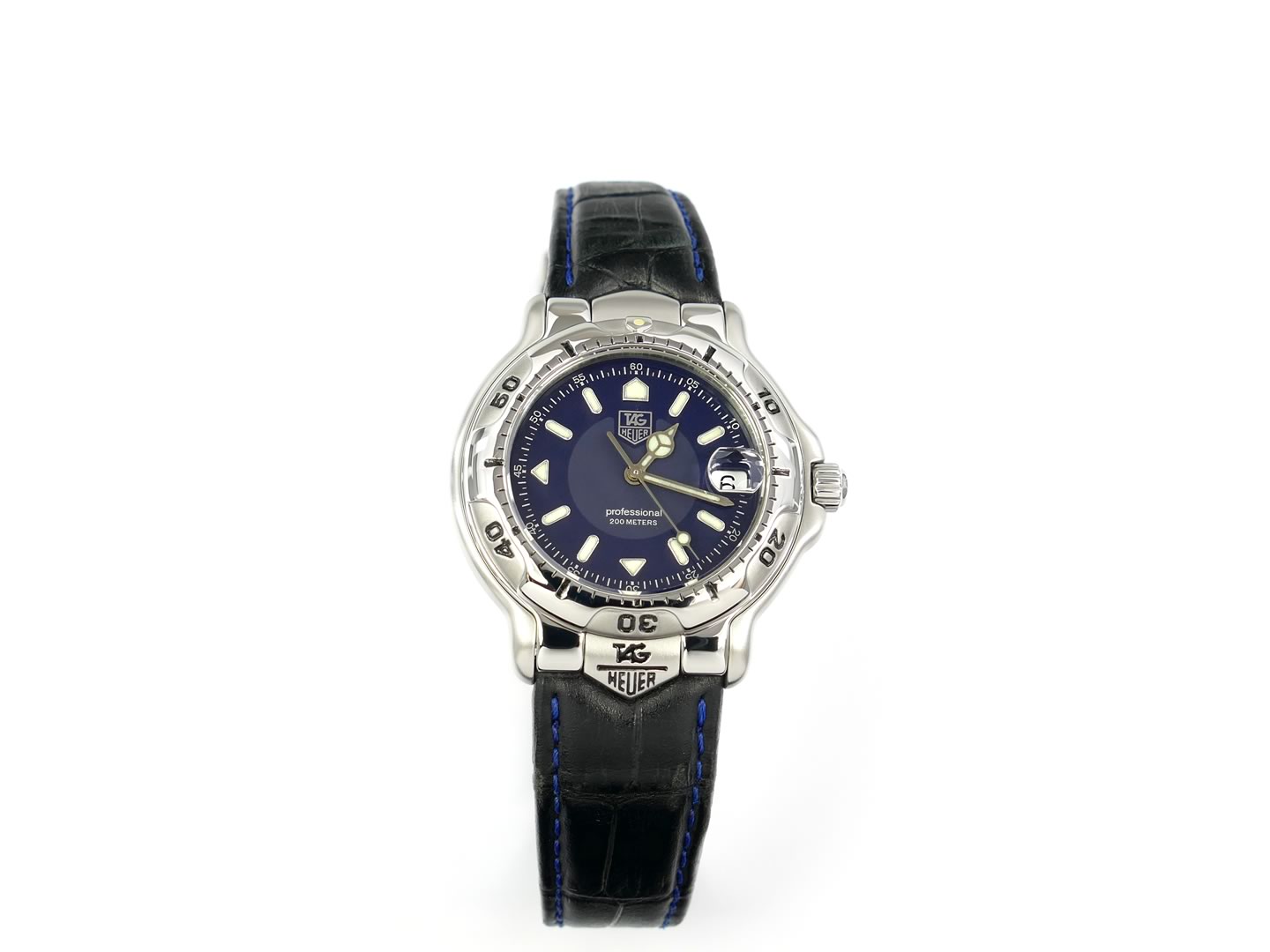TAG Heuer 6000 Blue WH5151-K1 rotating bezel