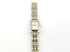 Longines DolceVita White L5.171.5 Stainless Steel and Solid 18k Gold bezel