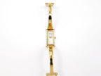 Gucci 1500 rectangular white Dial 