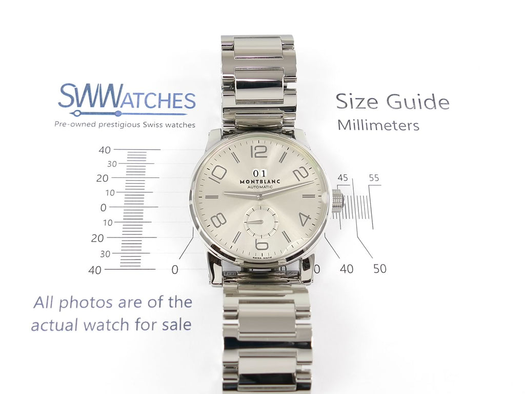 Montblanc Timewalker 7050 42mm case size