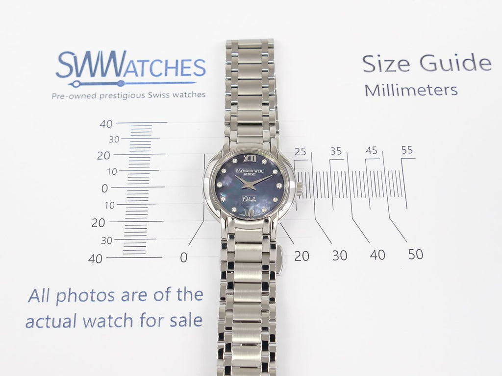 Raymond Weil Othello 25mm case 2321-ST-00954