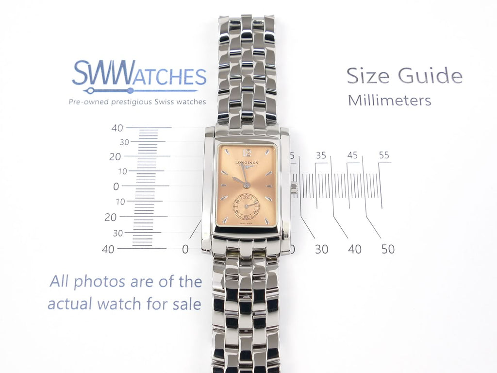 Longines DolceVita L5.655.4.96.6 Stainless Steel Rectangular Case 26 x 40mm