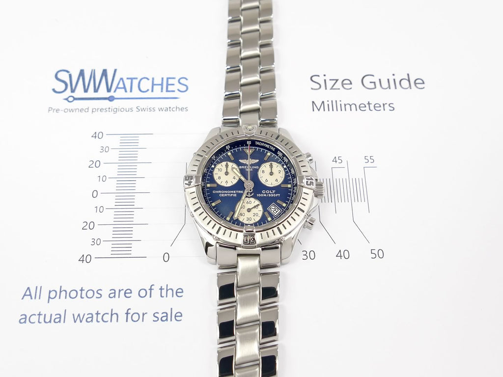 Breitling Colt Chrono A73350 with 38mm case size