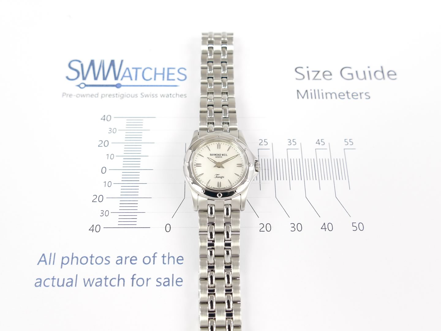 Raymond Weil Tango 5790 Stainless Steel 22 mm case