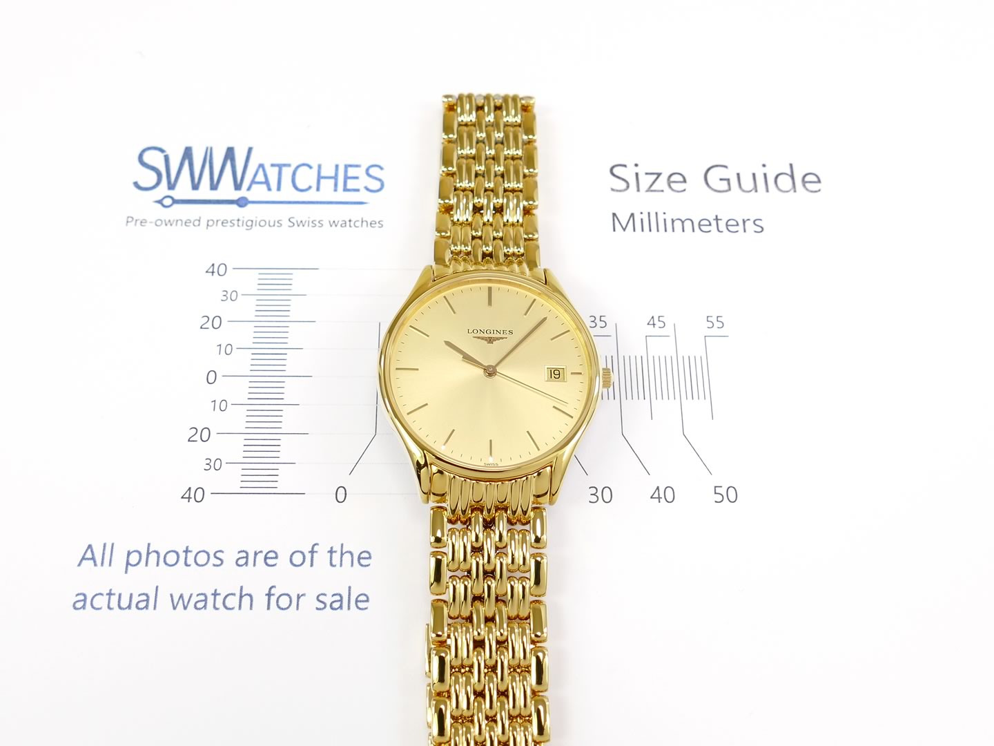 Longines Lyre 35mm case size L4.759.2