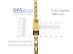 Gucci 3900L Champagne dial 12 x 34mm case size