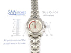 TAG Heuer Link Chronograph Oracle Racing CT1118 case size 41mm