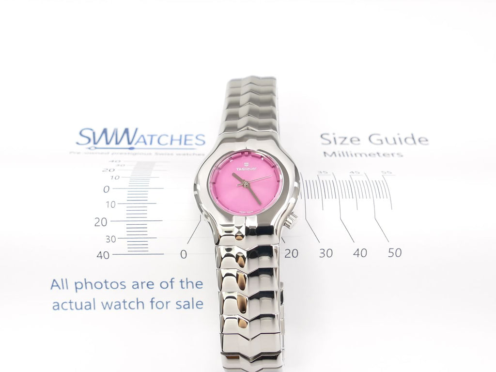 TAG Heuer Alter Ego Pink WP131P Stainless Steel 29 mm case