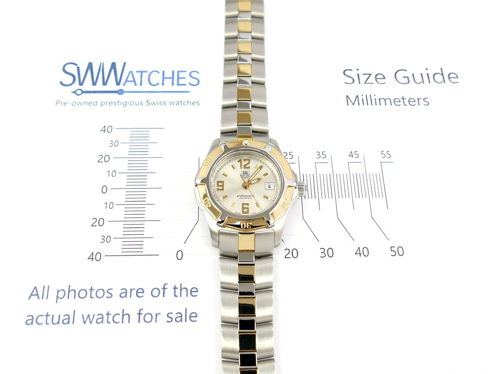 TAG Heuer 2000 Exclusive WN1353 case size 29mm