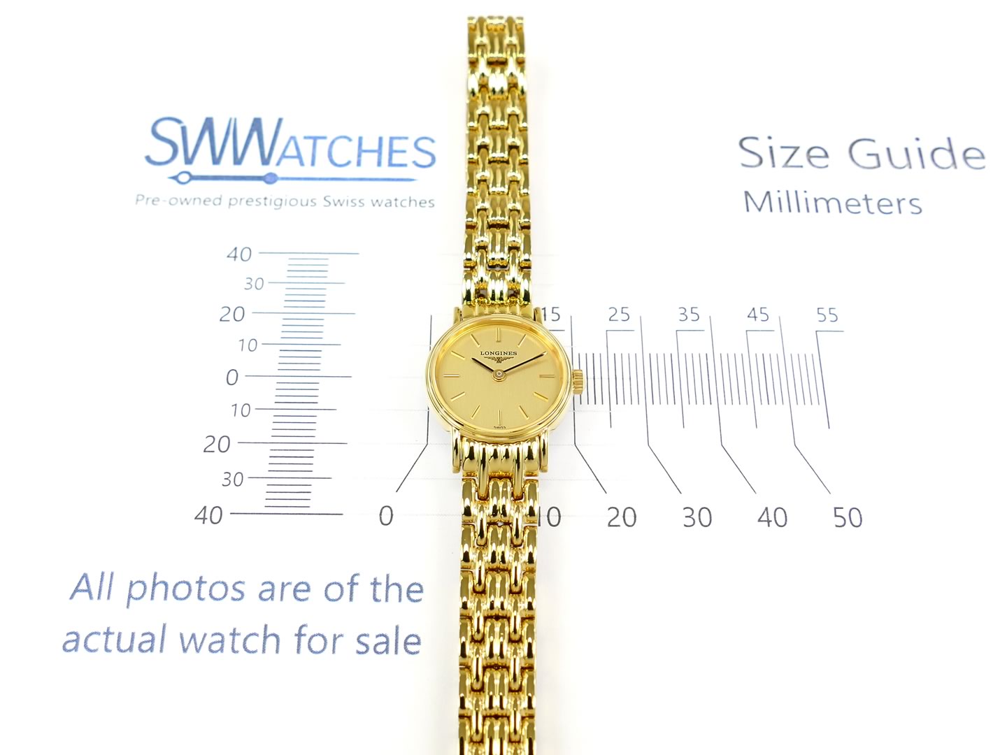 Longines Présence Small 20mm Champagne Dial L4.219.2.32.8