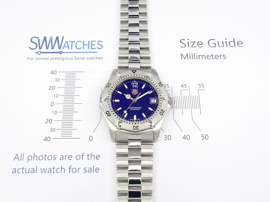 TAG Heuer 2000 Classic 38mm WK1113-0 Full Size