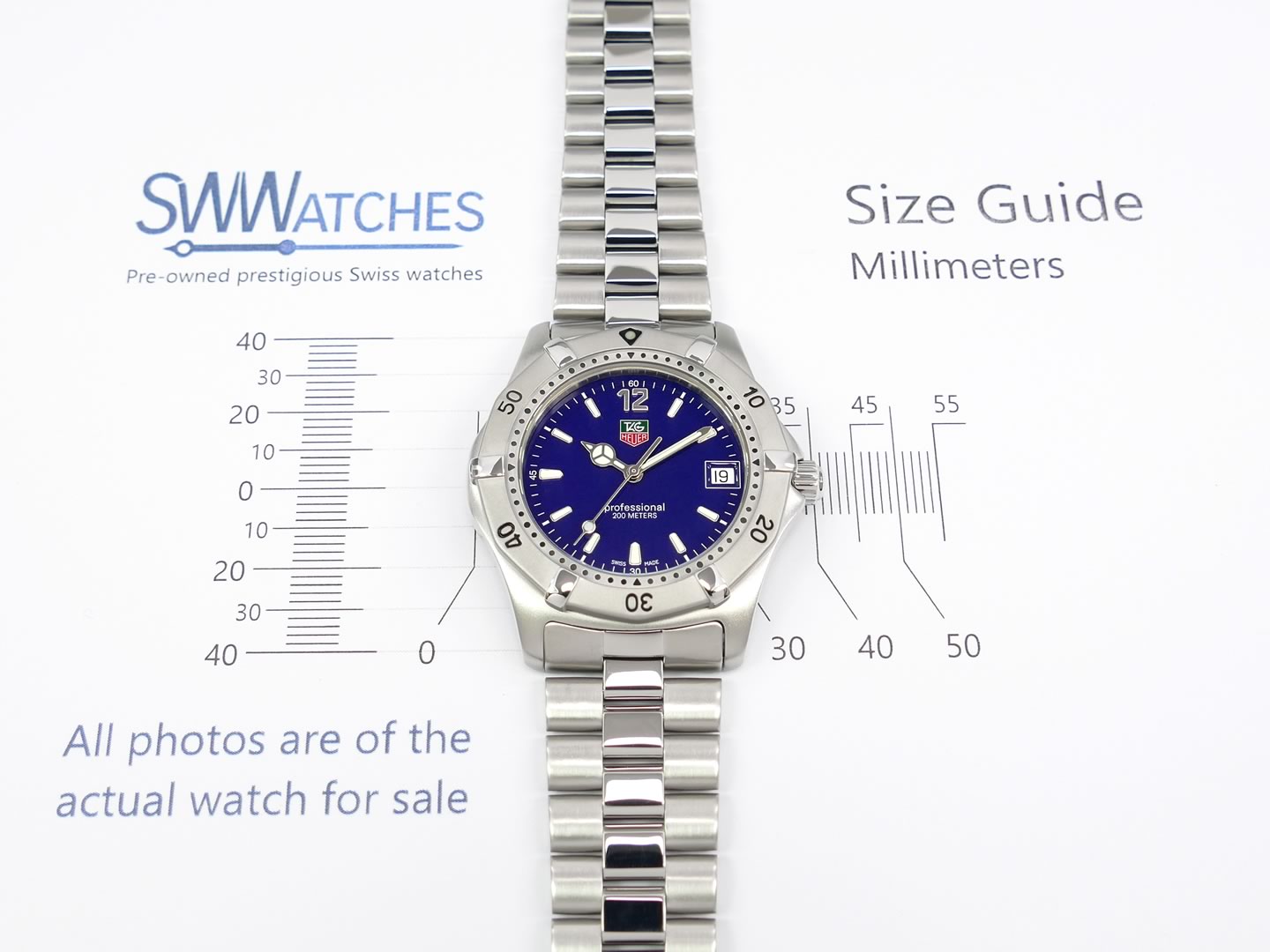 TAG Heuer 2000 Classic 38mm WK1113-0 Full Size