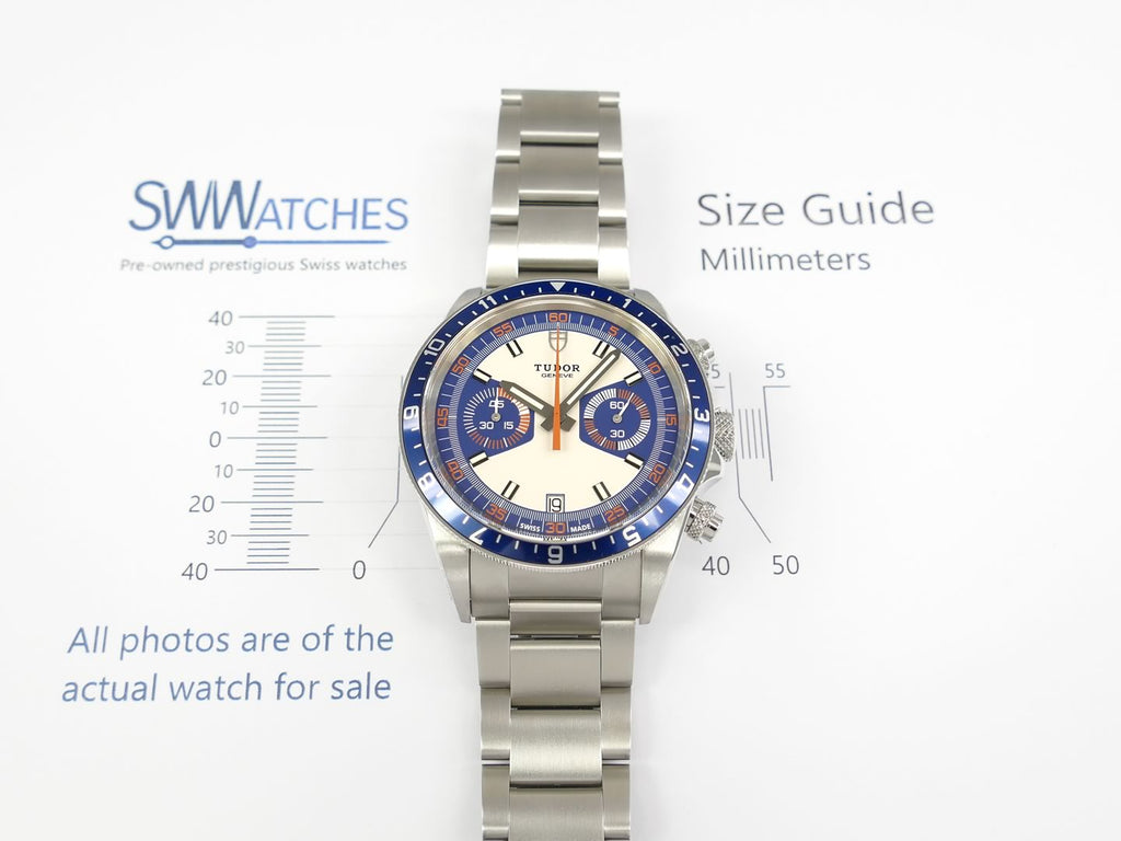 Tudor Heritage Chrono 70330B case size 42mm