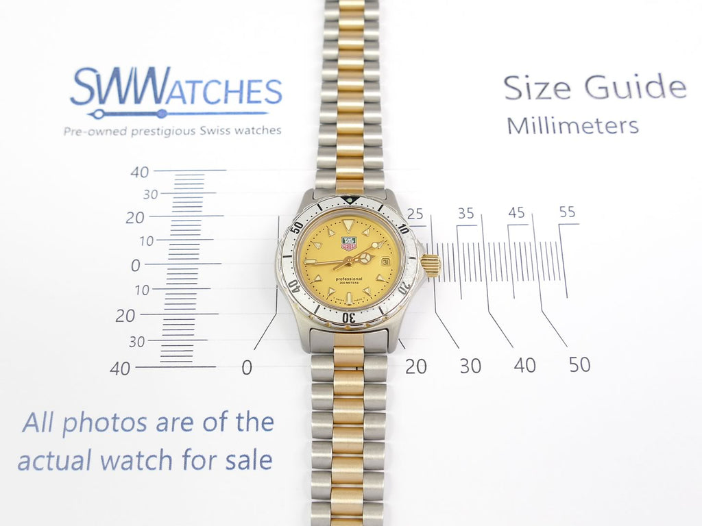TAG Heuer 1500 Ladies 27mm case size 974.008-2