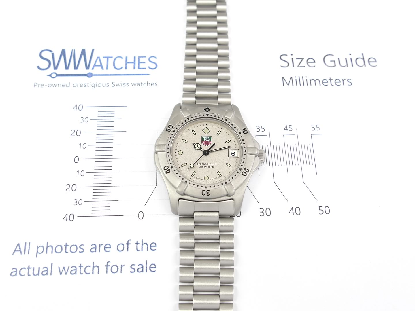 TAG Heuer 2000 962.213R Date 34mm