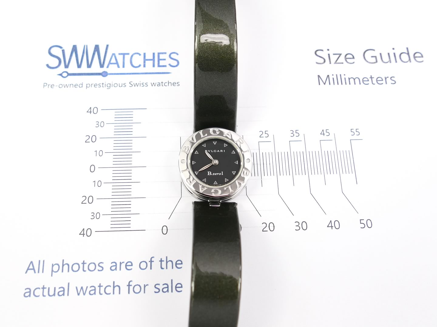 Bulgari B.zero1 BZ 22 S case size 22mm