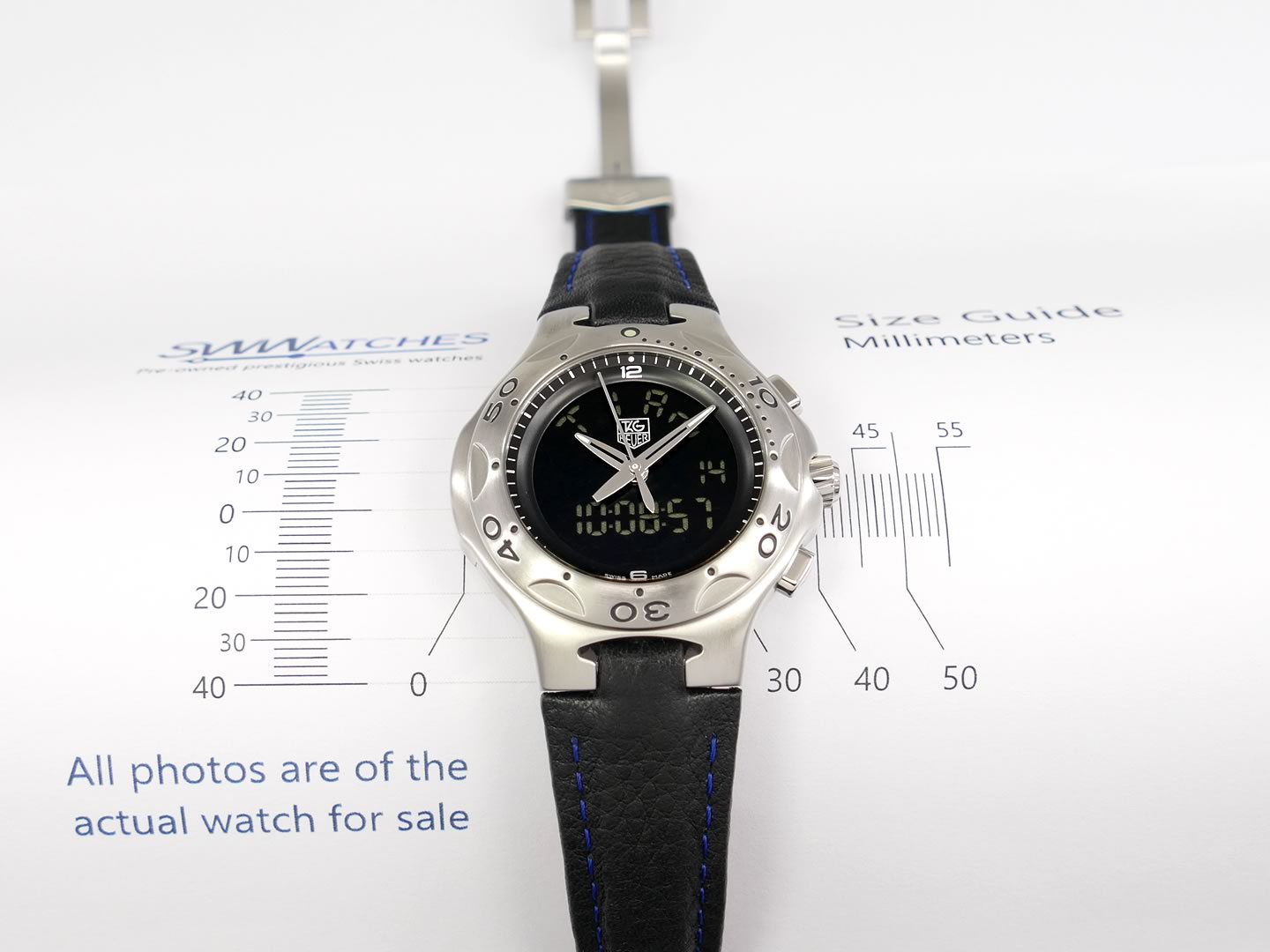 TAG Heuer Kirium F1 CL111A case size 39mm