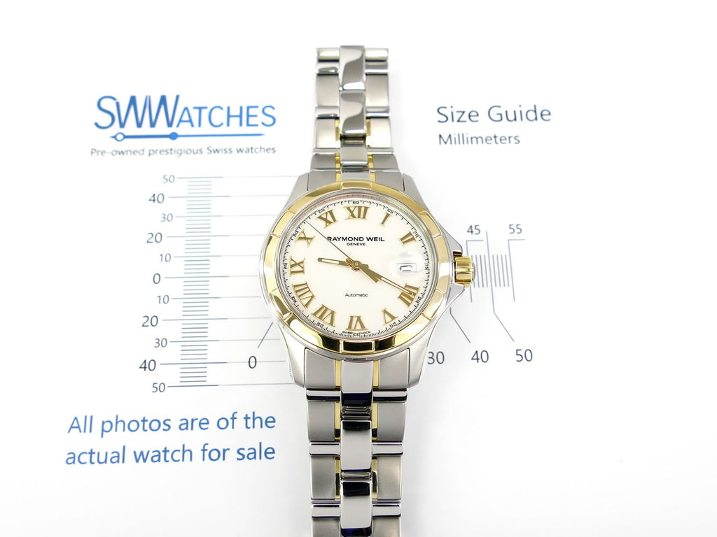Raymond Weil Parsifal 2970-SG-00308 Roman Numerals 39mm case
