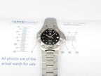 TAG Heuer Kirium Black Dial WL111D.BA0700 case size 38mm