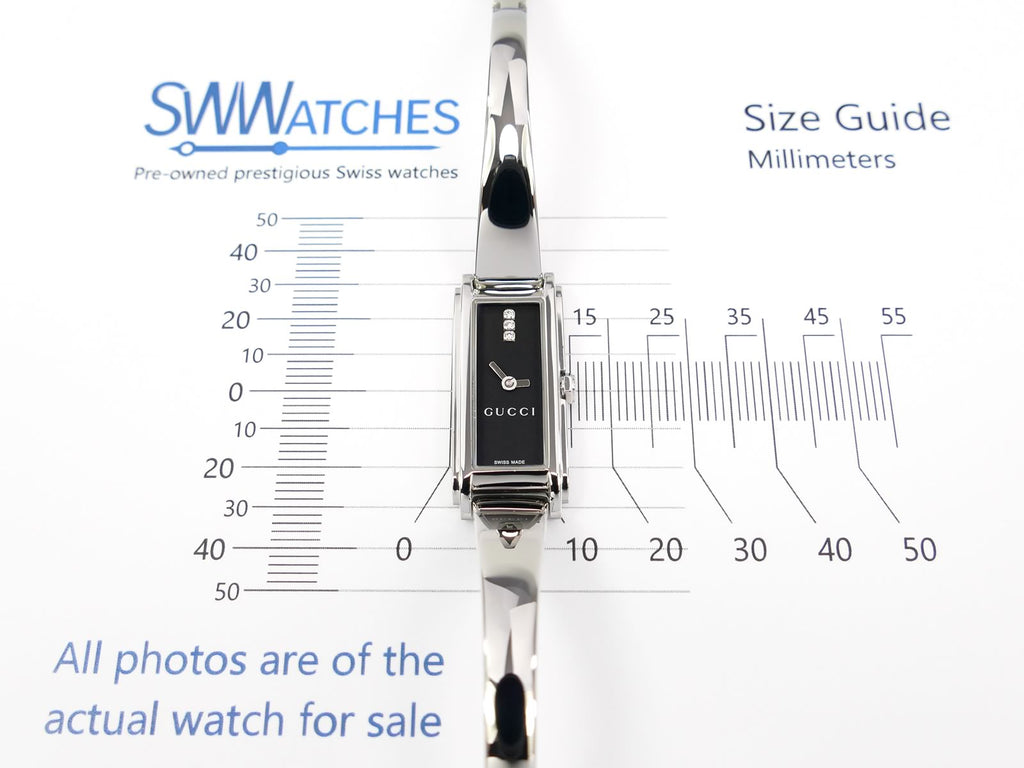 Gucci G-Line 109 case 14 x 32mm
