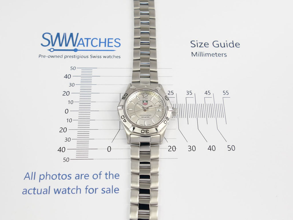 TAG Heuer Aquaracer WAF1412.BA0823 case size 27mm