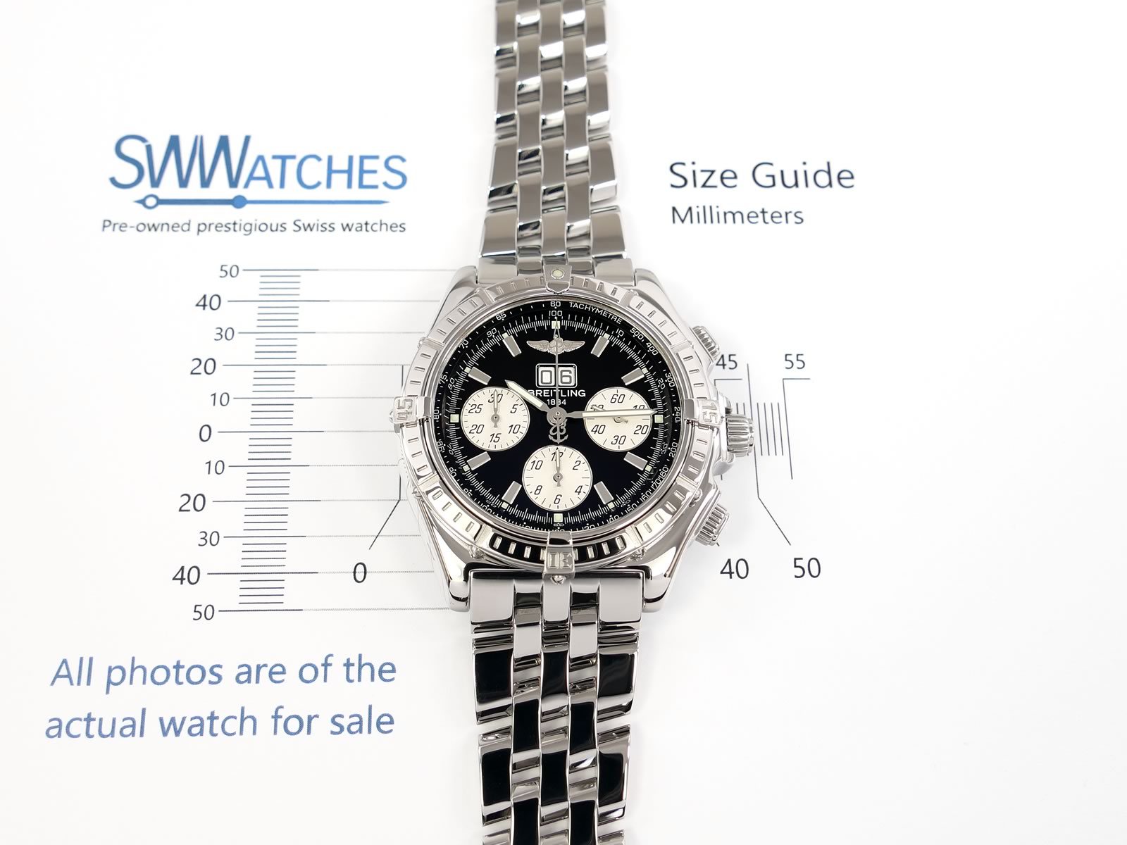 Breitling Crosswind Special case size 44mm