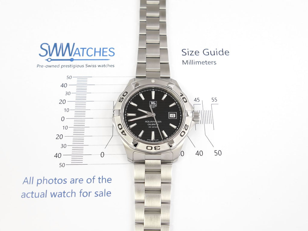 TAG Heuer Aquaracer WAP2010.BA0830 case size 42mm